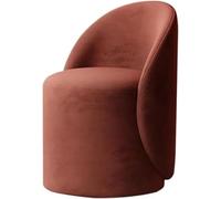 Tabouret De Vanité Pivotant à 360 °, Maquillage Rembourré, Pouf avec Dossier pour Chambre à Coucher Salle De Maquillage Salon Coiffeuse Tabouret, A