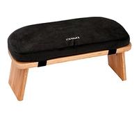 Tabouret de Yoga Ergonomique en Bois Zen Power, Yoga Accessoires, Banc Musculation et Prière pour Les Moments Spirituels, Confortable et Rembourré
