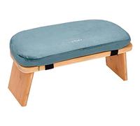 Tabouret de Yoga Ergonomique en Bois Zen Power, Yoga Accessoires, Banc Musculation et Prière pour Les Moments Spirituels, Confortable et Rembourré
