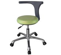 Tabouret dentaire médical avec accoudoir rotatif à 360 degrés - Chaise de dentiste confortable pour médecins et infirmières assistantes - Hauteur réglable et durable
