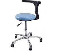 Tabouret dentaire réglable en hauteur avec accoudoirs - Chaise ergonomique rotative à 360° pour dentiste et infirmière - Siège de bureau médical confortable