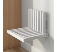 Tabouret d'entrée de banc mural, banc de douche pliant place de douche en bois massif pliable invisible chaussure à changement de tabouret de chaise porche tabouret pour la porte de la porte pour