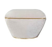 Tabouret Design "Contessa" 60cm Taupe & Or