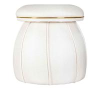 Tabouret Design "Corin" 55cm Beige & Or