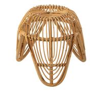 Paris Prix Tabouret Léa design en rotin 44 cm Naturel