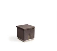 Tabouret Designer Marron Luxe Coussin Banc Siège Relax Style Moderne nouveau