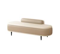 Tabouret d'extrémité de lit - Banc de chambre élégant et rangement à chaussures - Décoration d'intérieur polyvalente pour salon et vestiaire