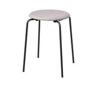 Tabouret DOT™ étoffe structure graphite chaud warm graphite base
