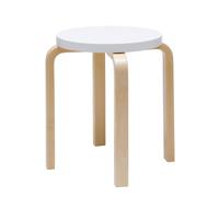 Tabouret E60 Bouleau/ Blanc