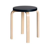 Tabouret E60 Bouleau/ Noir