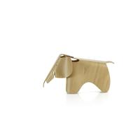 Tabouret Eames Elephant en châtaignier laqué transparent