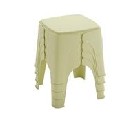 Tabouret Empilable Coloré, Ensemble De 4 Tabourets Ronds Portables en Plastique, Tabouret sans Dossier, Sièges for La Maison, Le Jardin, L'atelier, Le Salon(Color-1)