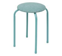 Tabouret Empilable en Métal "Chiné" 46cm Vert