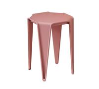 Tabouret Empilable en Plastique, Tabouret Octogonal Portable Et Gigogne, Tabouret sans Dossier, Idéal for La Maison, Le Jardin, L'atelier, Le Salon Et Le Balcon(Color-3)