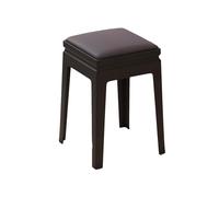 Tabouret Empilable en Plastique, Tabourets Carrés Portables Et Gigognes, Tabouret sans Dossier, Idéal for La Maison, Le Jardin, L'atelier, Le Salon Et Le Balcon(Color-2)