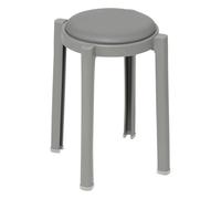 Tabouret empilable en polypropylène Gris D 41.5 cm - Five