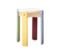 Tabouret Empilable Robuste, Tabourets Gigognes Portables, Tabouret sans Dossier, Idéal for La Maison, Le Jardin, L'atelier, Le Salon Et Le Balcon(Color-1)