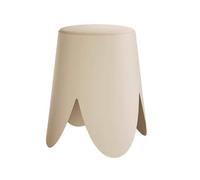 Tabouret Empilable,Tabourets Empilables Ronds Portables en Plastique,Tabouret sans Dossier,Sièges for La Maison,Le Jardin,La Salle De Travail,Le Salon Et Le Balcon(Color-1,1 Piece:40x40x46cm)