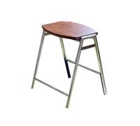 Tabouret Empilable, Tabourets Gigognes Portables, Tabouret en Acier Inoxydable sans Dossier, Idéal for La Maison, Le Jardin, L'atelier, Le Salon Et Le Balcon(Color-3)