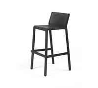 Tabouret Empilable Trill Anthracite Nardi Mobilier De Jardin Intérieur Extérieur