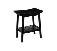 Tabouret en bambou noir Green Harmony