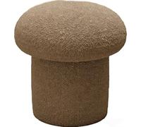 Tabouret en Bois en Forme De Champignon, Support pour Plantes, Marchepied D'IntéRieur pour Cuisine, Bureau, Jardin, PêChe(Coffee/L)