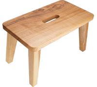 Tabouret en bois "ESCHE", Tabouret huilé en bois massif, Repose-pieds, Tabouret décoratif, Marchepied, Tabouret pour enfants, Meubles en bois