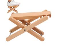 Tabouret en bois pour guitare | Tabouret pour pieds avec réglage de la hauteur - Repose-pieds pas élévateur | Pour musiciens adultes dans les studios et les scènes