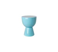 Tabouret en fibre de verre bleu clair Tip tap