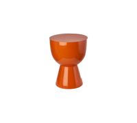 Tabouret en fibre de verre orange Tip tap