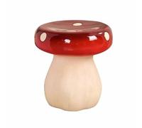 Tabouret en forme de champignon, repose-pieds mignon et fonctionnel pour décoration d'intérieur, balcon et utilisation en extérieur