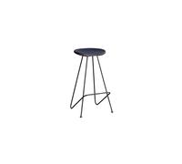 Tabouret en métal bleu foncé Coven