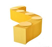 Tabouret en papier pliable en accordéon télescopique pour bureau, salon, espace public