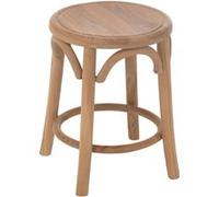 Tabouret en Teck "Ali" 50cm Naturel Marron G