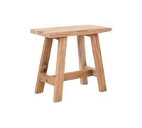 Banc de jardin House Nordic Tabouret en teck BARCELONA 50 cm