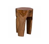 Tabouret en teck ROSE 40 cm -