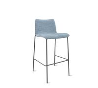 Tabouret en velours de laine