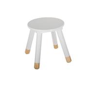 Tabouret enfant douceur Atmosphera - Blanc
