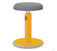 Tabouret ergonomique assis-debout 2 en 1 - Jaune - Leitz Ergo