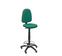 Tabouret Ergonomique Ayna Bali Roues De Parquet - Piqueras Y Crespo - Modèle Ayna Stool - Vert - Tissu Vert