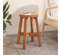 Tabouret Escabeau Meuble Bureau Salle de Bain Marron Bois d'Acacia Solide vidaXL