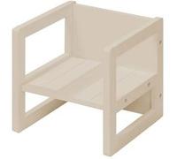 Tabouret évolutif enfant - ROBA - 3 hauteurs - Style campagne - Beige / Cachemire Beige / Cachemire