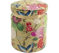 Tabouret Flower Fever 39cm jaune Kare Design