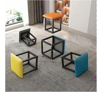 Tabouret gigogne multifonctionnel avec roulettes, ottomane cube empilable pour canapé, repose-pieds et solutions de siège créatives