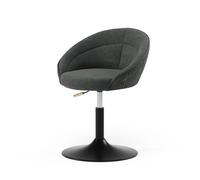 Tabouret Goldamo, 45x79cm pivotant à 360 degrés, Anthracite, Noir, Vicco