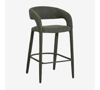 Tabouret haut 75 cm tapissé Arazeina