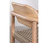 Tabouret Haut De Jardin En Bois (66,5 Cm) Naele Brun Blé Multicolore
