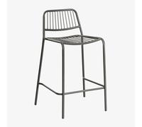 Tabouret haut empilable Elton Noir de Carbone ¿65 cm