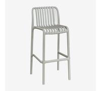 Tabouret haut empilable Wendell Vert Kaki ?77 cm