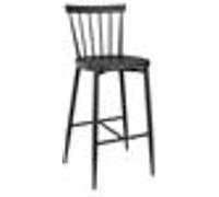Tabouret Haut en Aluminium Noir x 2 Bolero 6 G